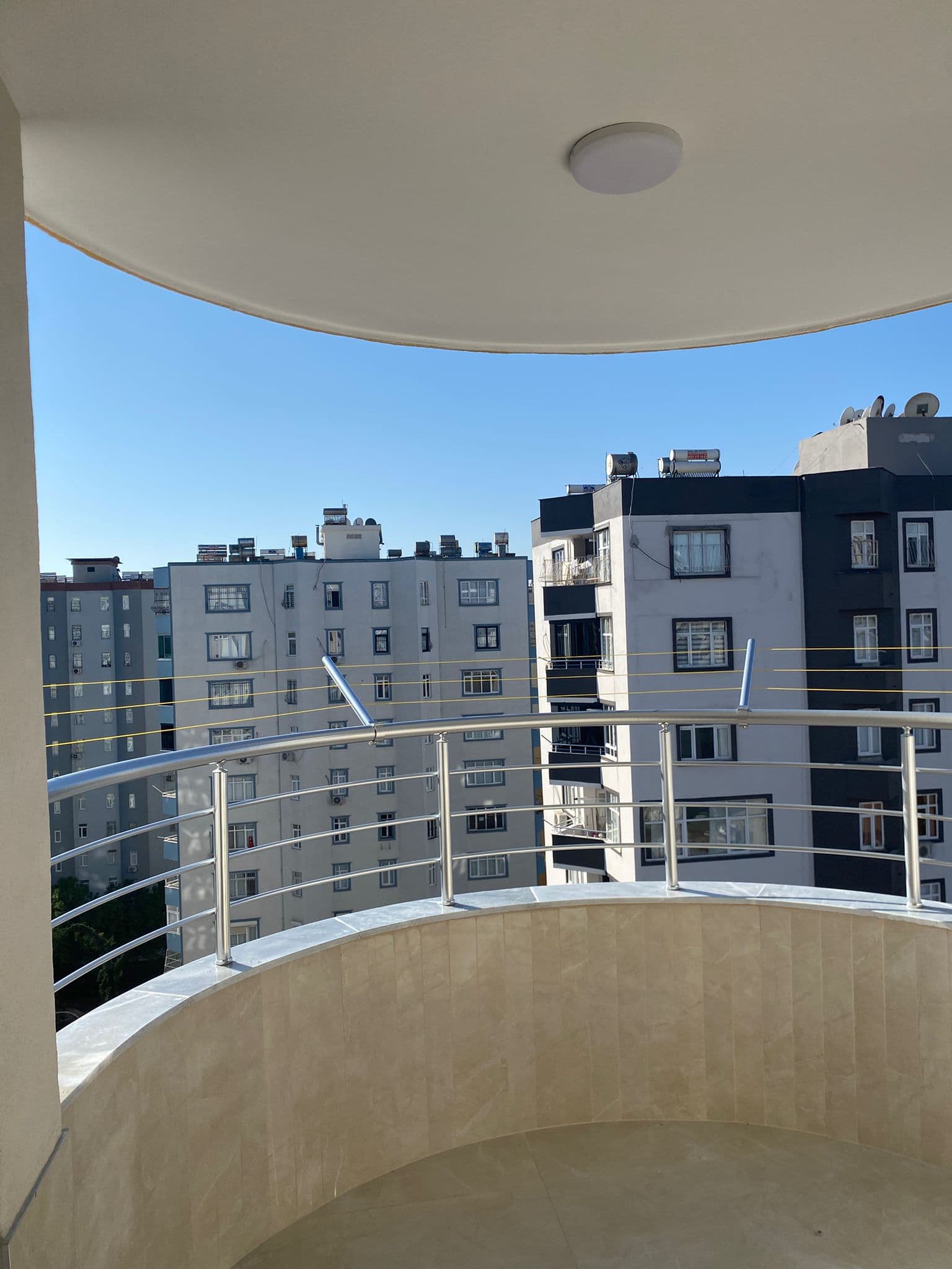 Balkon Parapet Üstü Korkuluk - Süha Krom Adana